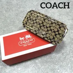COACH コーチ ミニシグネチャー ヘアゴム ヘアアクセサリー 箱付きのサムネイル