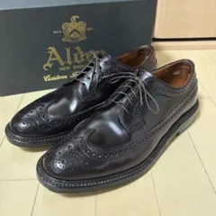 ALDEN 975 Burgundy cordovan 8D 純正シューツリー付のサムネイル