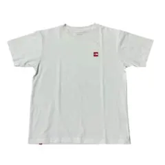 THE NORTH FACE ノースフェイス ボックスロゴ ホワイト シンプル