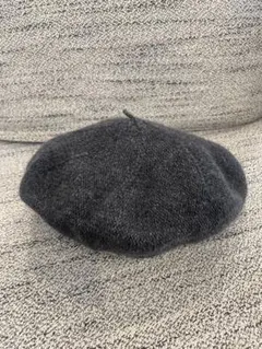 UNITED ARROWS ベレー帽　ニット　カシミヤ　グレー