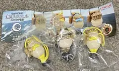 無事カエル フィギュア　コンパス付き