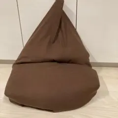 ビーズクッション ブラウン Sサイズ