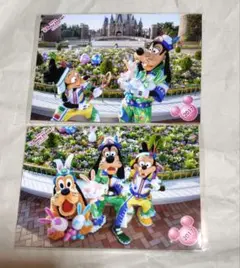 ディズニーランド　スペフォ　イースター　グーフィー　マックス