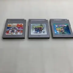 ゲームボーイソフト 3本セット