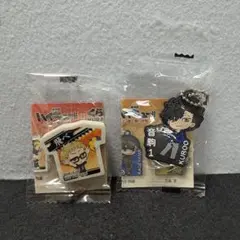 くら寿司 ハイキュー ラバーマスコット 黒尾鉄朗 消しゴム 月島蛍