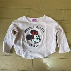ミニー　ロンT 100 ピンク