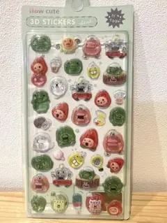 たまごっち　3Dステッカー　シール　くちぱっち　たらこっち