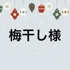 梅干し様 リクエスト 6点 まとめ商品