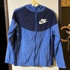 美品！Nike ナイロンジャケット 青/ネイビー