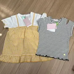 baby doll トップス2枚セット
