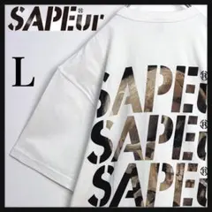 サンタフェ santafe アップリケ刺繍 パイソン柄 Tシャツ 50 5a3 - メルカリ