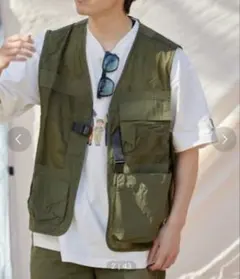 STUSSY Nylon Approach Vest ナイロンベスト ベージュ - メルカリ