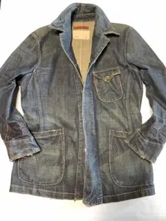 美品　リーバイス　レッドループカバーオール