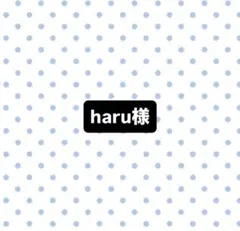 haru様専用ページ
