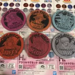 【6個セット】ONE PIECE一番くじ　H賞　アクリルマグネット
