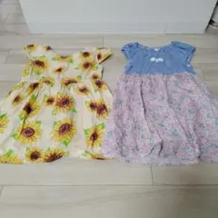ワンピース120cm　２枚（おまけ付き）