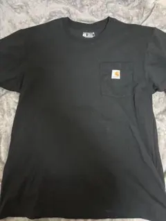 5.M carhartt カーハート 黒 ブラック 半袖 Tシャツ 正規品