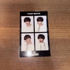 FANTASTICS 佐藤大樹 フォトステッカー