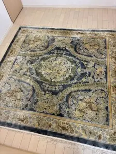 最高級 ペルシャ絨毯 手織り マシュハド 153cm ×107cm - メルカリ