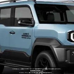 ランクル FJ 釣り サーフィン 車 アクセサリー ステッカー