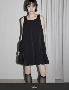 leimn 【2WAYバルーンシルエットミニワンピース／チュニック】