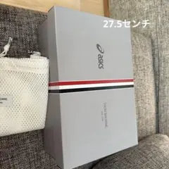 Thom Browne x Asics スニーカー 27.5CM グレー - メルカリ