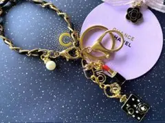 シャネル　チャンスムエット　★香水瓶バッグチャーム（キーホルダー）25RC6