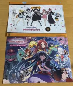 ゾンビランドサガゆめぎんがパラダイス　ジャイアンツコラボクリアファイル２枚セット