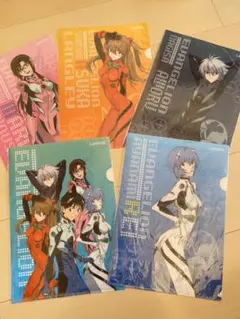 エヴァンゲリオン　クリアファイル　ローソン限定　非売品　5枚セット