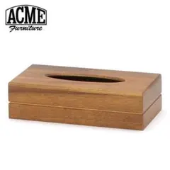 ACME 木製ティッシュボックス 壁掛け可能