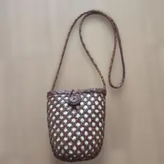 en shalla ショルダーバッグ ブラウンのサムネイル