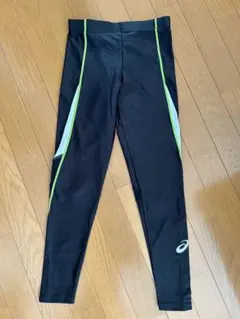 asics アシックス タイツ ブラック M
