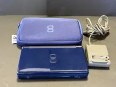 Nintendo DS Lite ネイビー 本体　専用ソフトケース付き