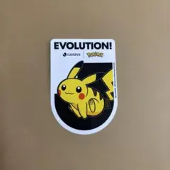 Jリーグ ポケモン EVOLUTION! ステッカー ピカチュウ