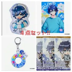 カラフルピーチエニマイくじ A賞.E賞.F賞　ヴァイスカード　なおきり４点セット