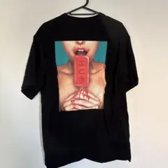 HUF グラフィックプリント Tシャツ 黒