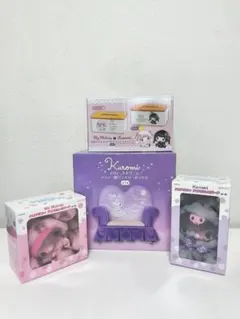 クロミ & マイメロ クリアポフィ＆ジュエリーボックス＆ティッシュケース