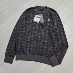 新品☆St ANDREWS☆Emilcotoni KyotoラメニットM濃グレー