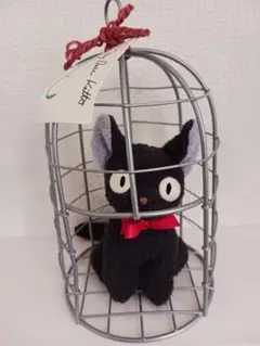 魔女の宅急便　ジジ　かご入り