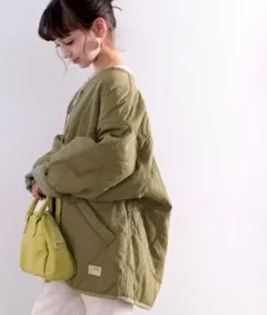 Classical ELF とJAVAのコラボ／キルティングジャケット