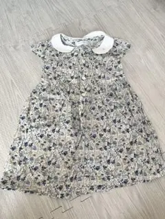 joues douces 花柄 半袖ワンピース 110