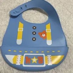 mikihouse HOTBISCUITS ホットビスケッツシリコンビブ