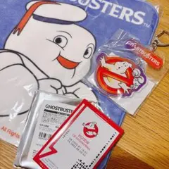 ゴーストバスターズ　タオル・キーホルダー・マグネットセット