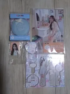 ILLIT アイリット　エニマイくじB賞コンパクトミラー＆MINJU3点セット