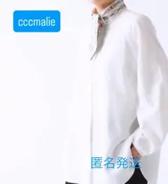 【完売品】cccmalie シーマリー　シャツ　ピンク 完売品】cccmalie シーマリーシャツピンク