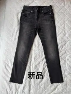 GU★新品 ブラックデニム
