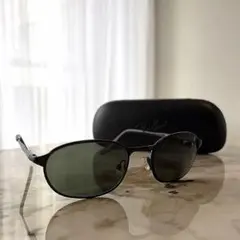 Persol ペルソール 3091SM ラウンド メタルコンビ サングラス 49 