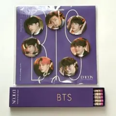 BTS V 公式ピンバッジ 2個セット BTS V 公式ピンバッジ 2個セット