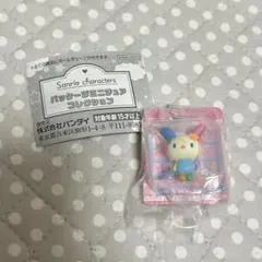 パッケージミニチュアコレクション　ウサハナ　サンリオ　ガチャガチャ