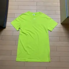 NIKEナイキ ソロスオッシュワンポイントロング丈ルーズフィットTシャツSサイズ